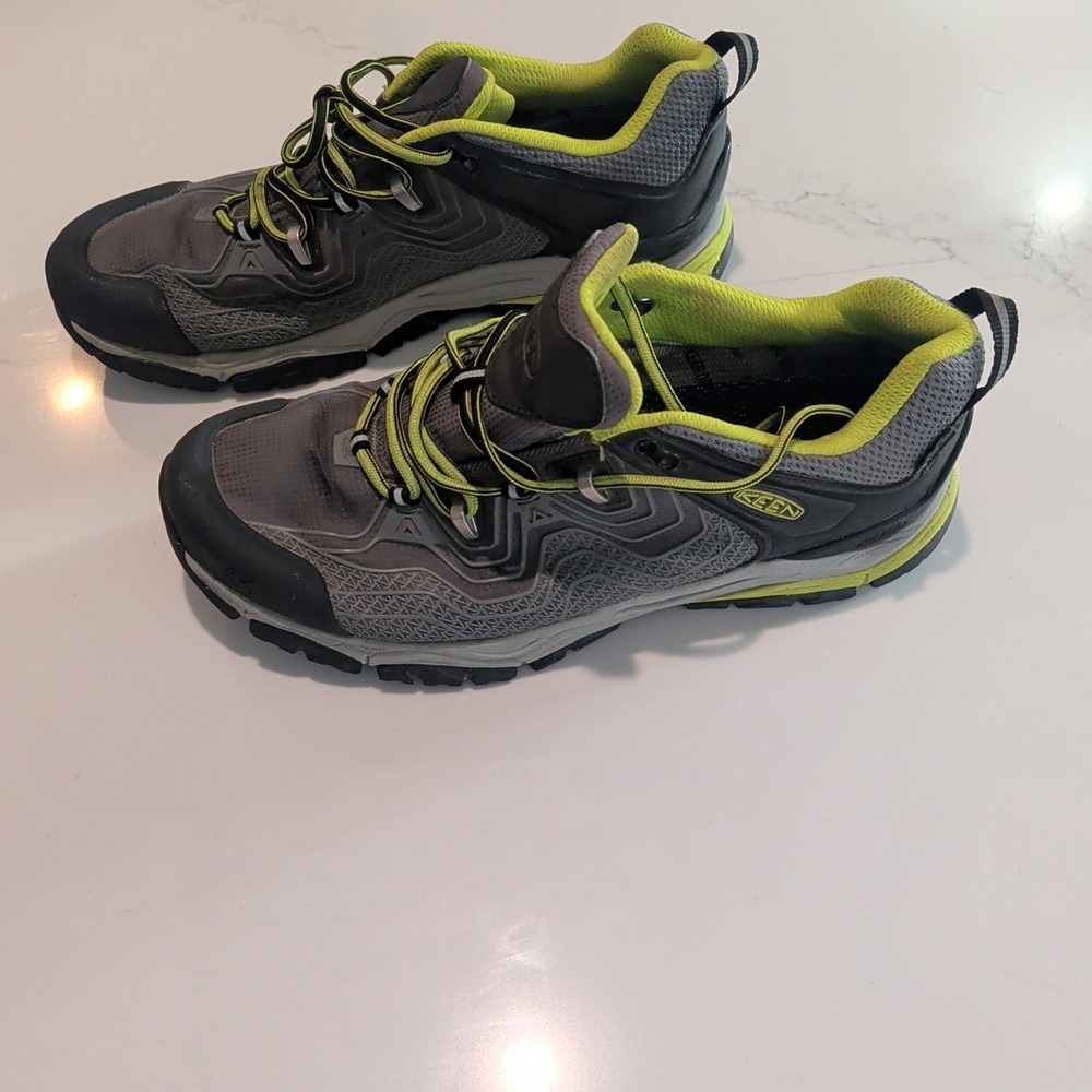 KEEN Men Shoes Gray Aphlex WP Hiking Waterproof Low Top 1015346 Gorpcore Trail